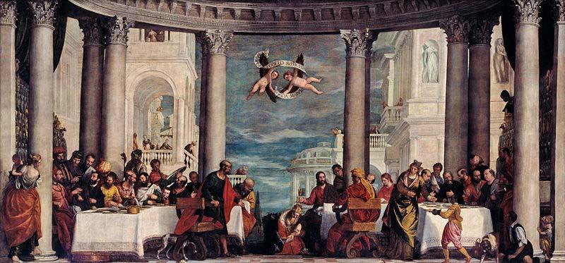Paolo Veronese The Feast in the House of Simon the Pharisee oil painting image